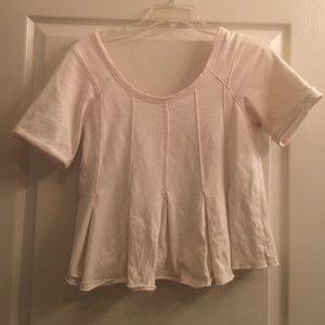 Free people pleated top