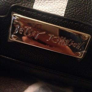 NWOT* Black & White Bestey Johnson striped tote!