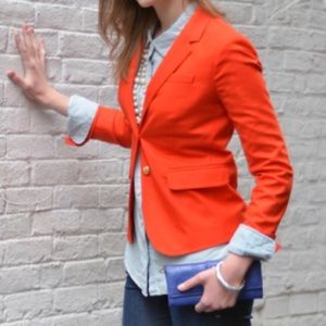 J. Crew Orange Blazer