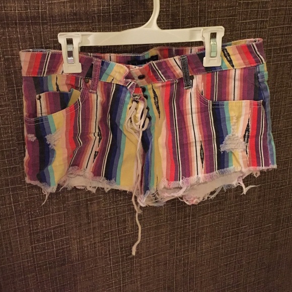 Colorful, beachy shorts