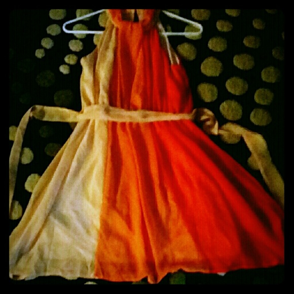 SOLD Summer color block dress