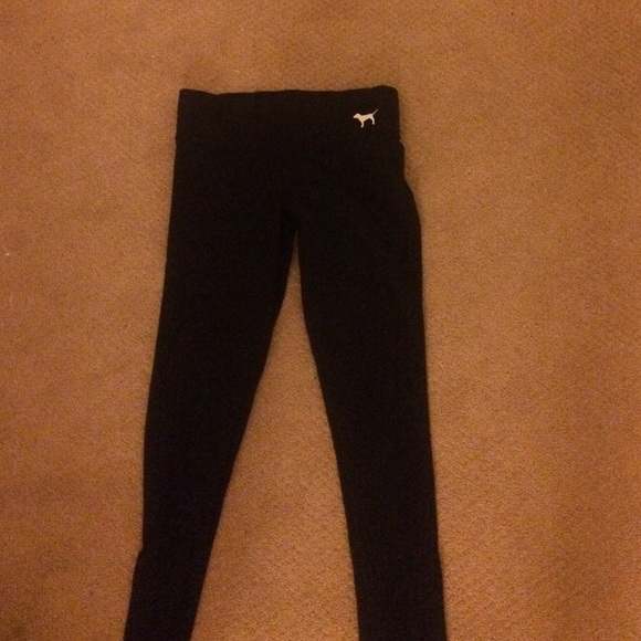 PINK black yoga pants