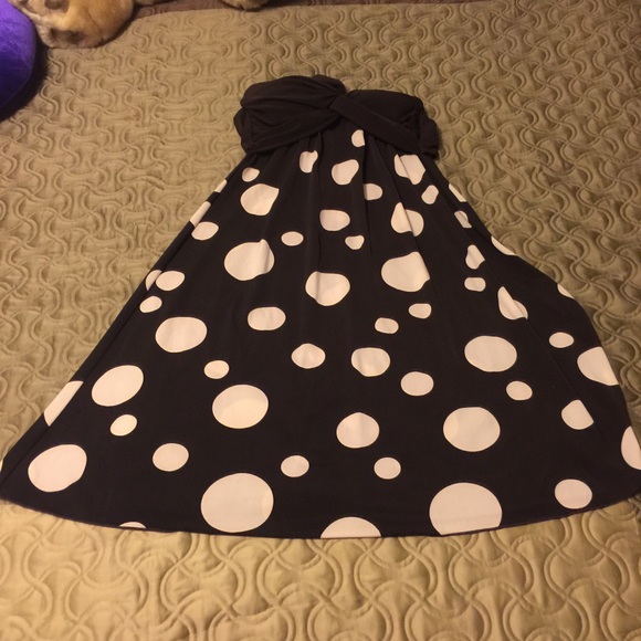 Strapless dress