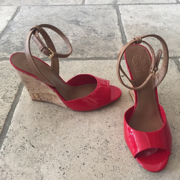NWOT - Tory Burch Wedge Sandals