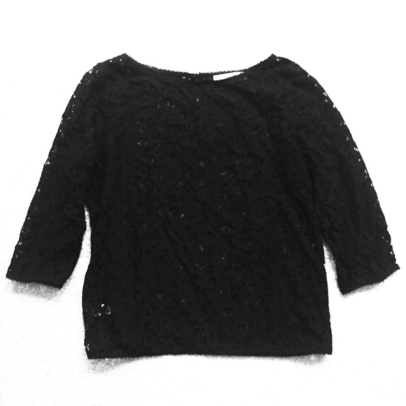 Ann Taylor LOFT Lace Top - Picture 1 of 3