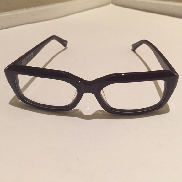 Deep purple prescription frames