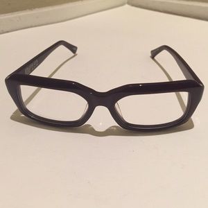 Deep purple prescription frames