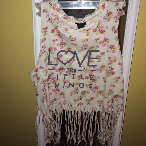 Floral print crop top - Picture 1 of 3