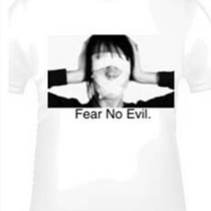 FEAR NO EVIL TEE (white)