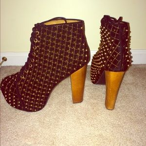 Jeffrey Campbell quilted Lita boot