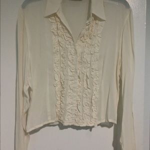 Bebe ruffle top / blouse