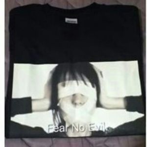 FEAR NO EVIL TEE (blk)
