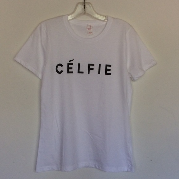 Celfie white t shirt - Picture 2 of 3