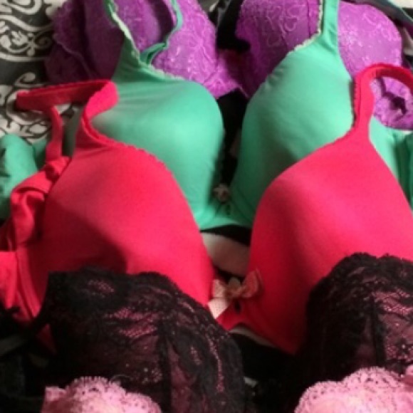 Just hot pink and the light blue one