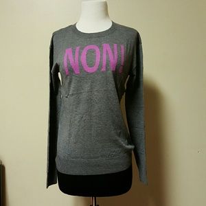 Halogen sweater non! Gray