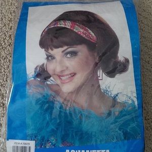 Brand New Aquanetta Halloween Costume Wig
