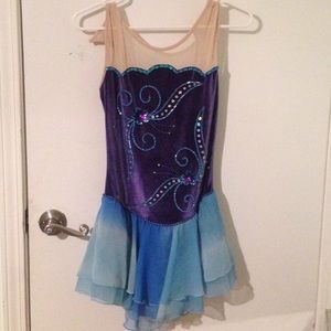 Figure skating dress