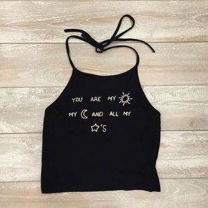 Brandy Melville halter top