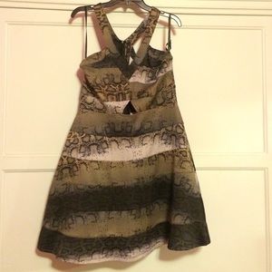 Jessica Simpson Snake Print Dress