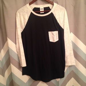 New Victoria's Secret baseball tee