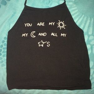 Brandy halter crop top!