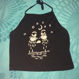 Brandy halter crop top!