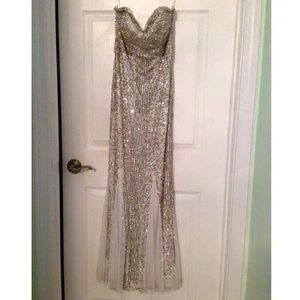 David's Bridal prom dress