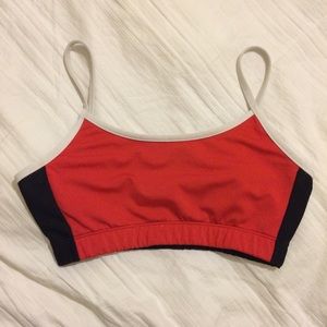 90s Colorblock Sports Bra