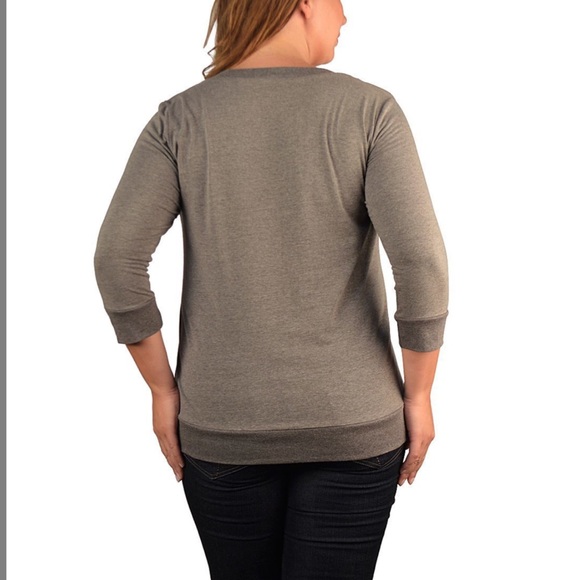 38% polyester 57% cotton 5% spandex - Picture 2 of 2