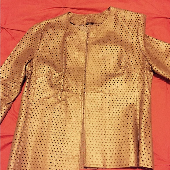 Gold Blazer.