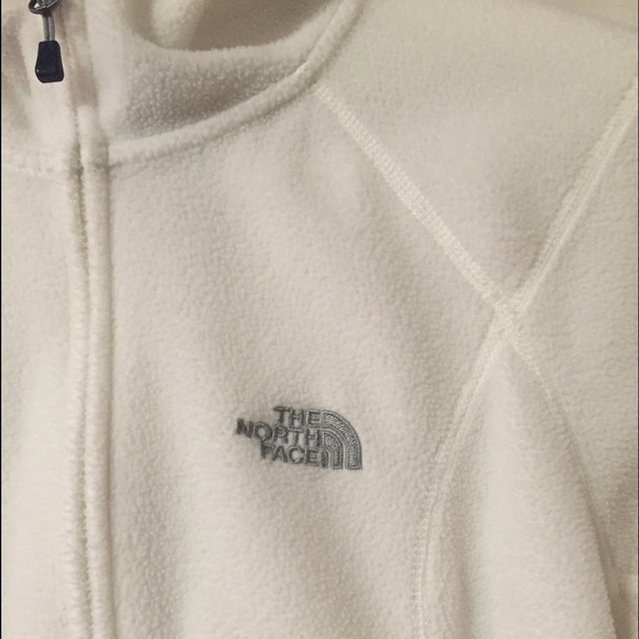 Northface Fleece in White and Gray
