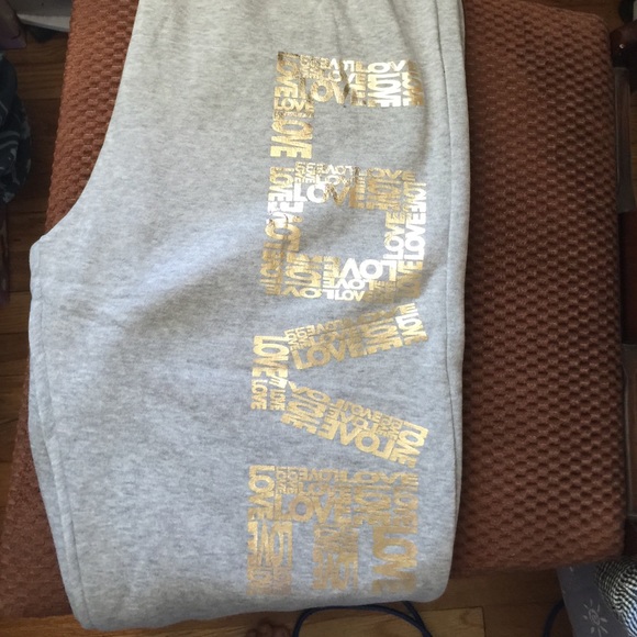 (Sold out)Plus size capri sweatpants - Picture 3 of 4