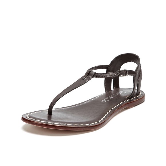 NEW Bernardo Madonna T-Strap Sandal Chocolate 9M