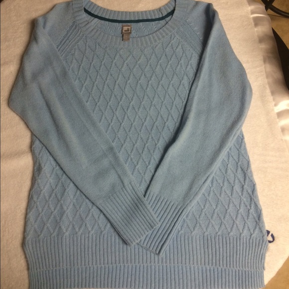 NWOT Baby Blue Sweater (JC Penney L)