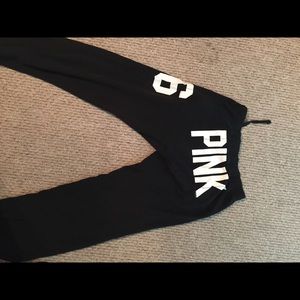 PINK sweat pants!!