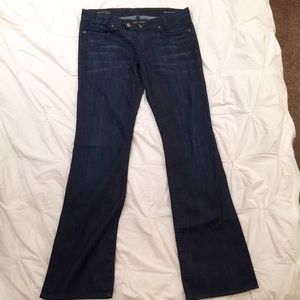 Citizens of Humanity Flare Dark Wash Denim - 31