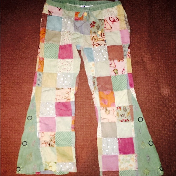 Patchwork pants