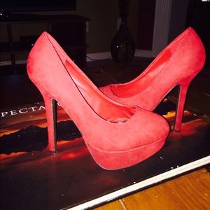 Red Stiletto Shoes