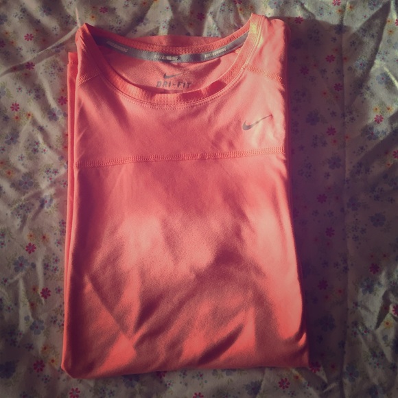 Peach Dri-Fit nike top