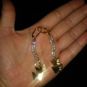 butterfly earings
