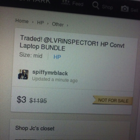 Traded! @LVRINSPECTOR1 HP Convt Laptop BUNDLE - Picture 4 of 4