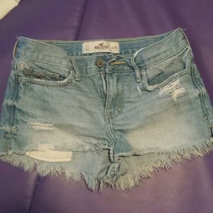 Hollister shorts, like new