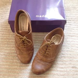 Madden Girl Oxfords 8.5