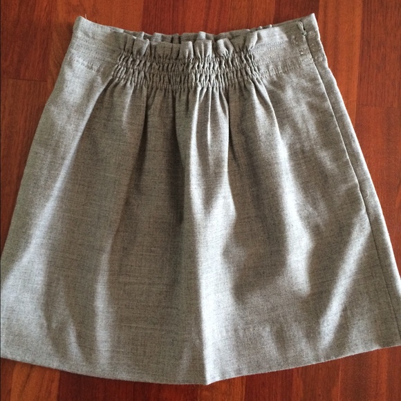 JCrew pleated mini skirt