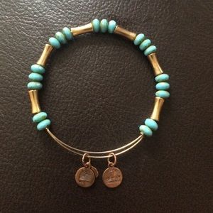 Alex and Ani Glade Bangle In Sky