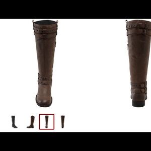 Born 'gwynne' tall studded boot