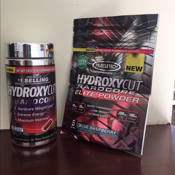 Hydroxycut pills and powder