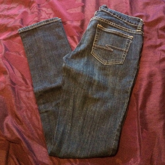 Dark Wash Skinny Jeans - Picture 1 of 2