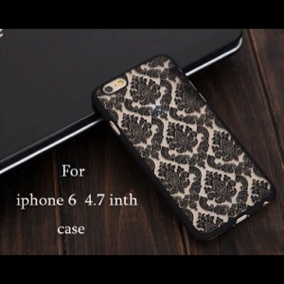 iPhone 6 black/clear case