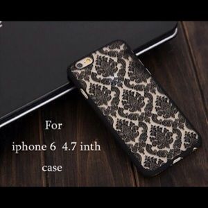 iPhone 6 black/clear case